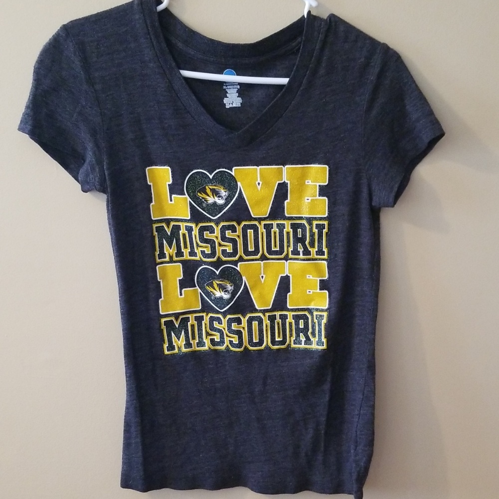 Girls,  Size 14/16, NCAA MIZZOU SHIRT